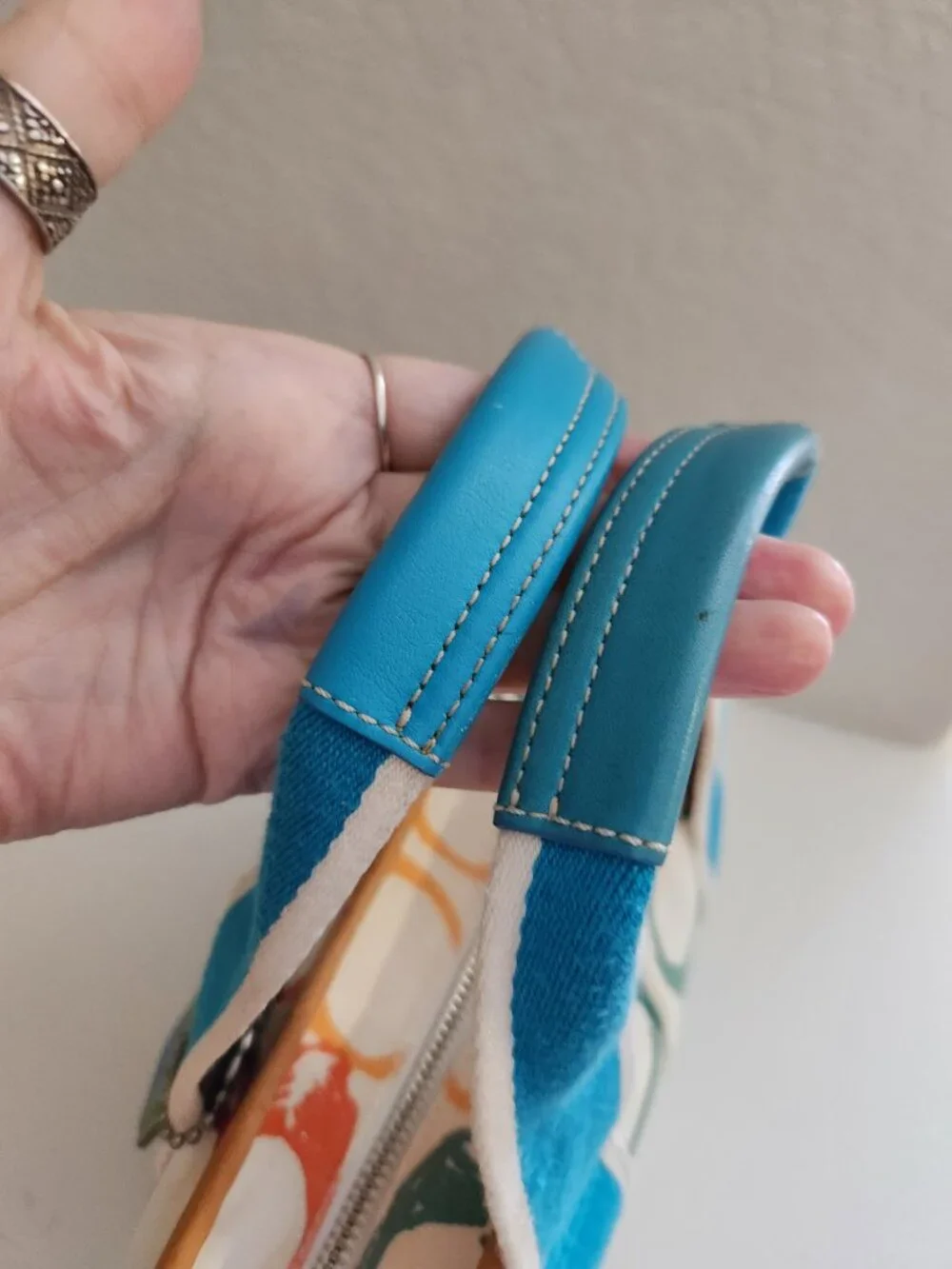 Coach Scribble Signature C's Mini Tote Bag - Picture 3 of 14